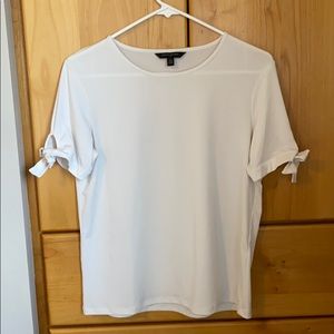 Banana Republic side tie blouse